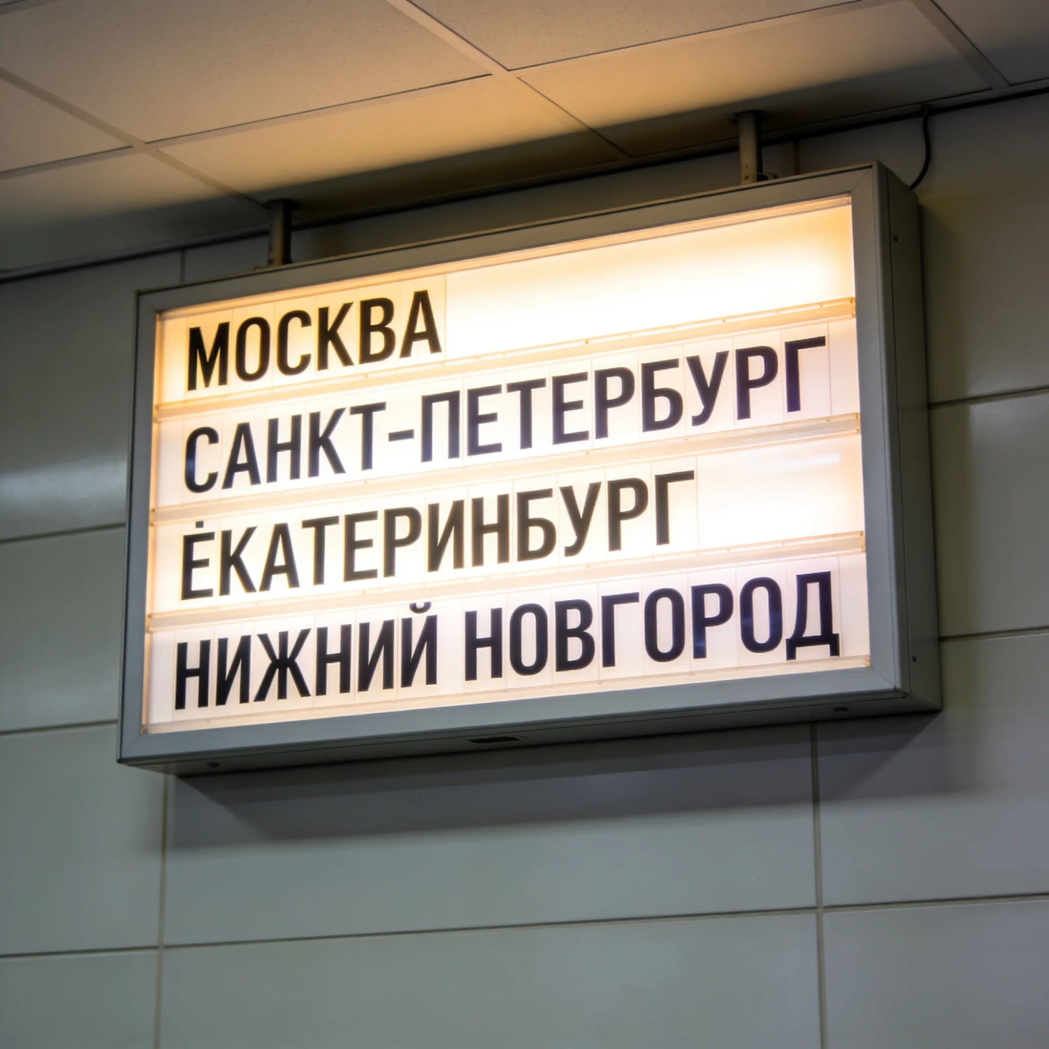 Расписание автобусов из Москвы